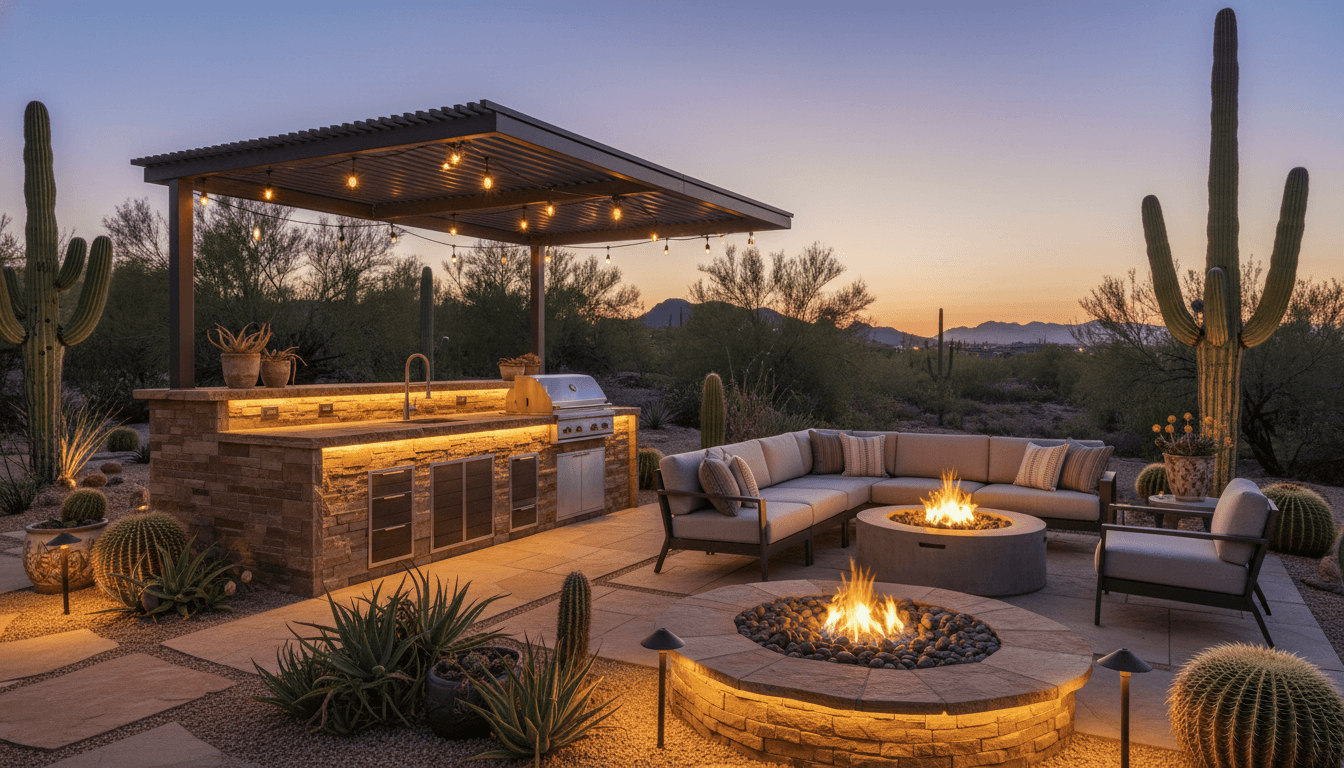 Outdoor living space